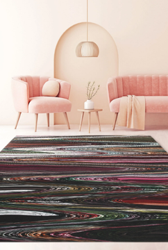 SICILY WAVE MULTI - Rectangular rug by SITAP Carpet Couture Italia - view 3